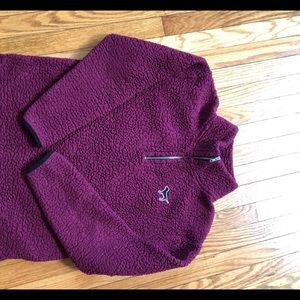 VICTORIA’S SECRET FLEECE 3/4 ZIP TOP